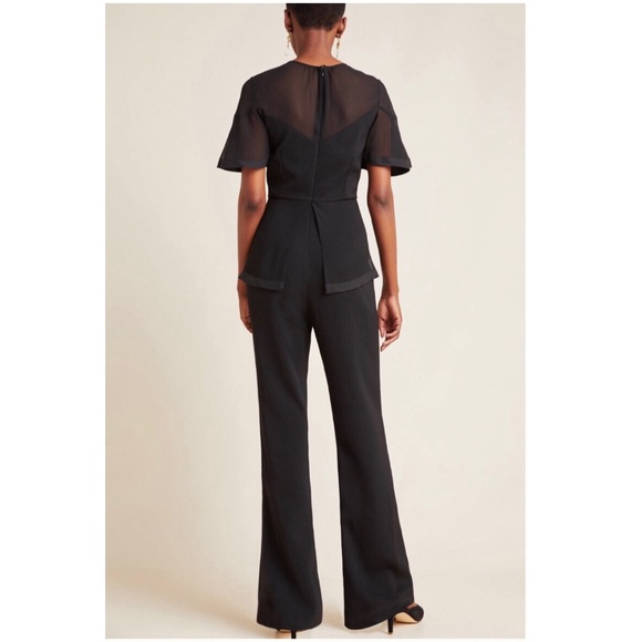 Amaris Flutter-Sleeved Jumpsuit - Picture 2 of 6